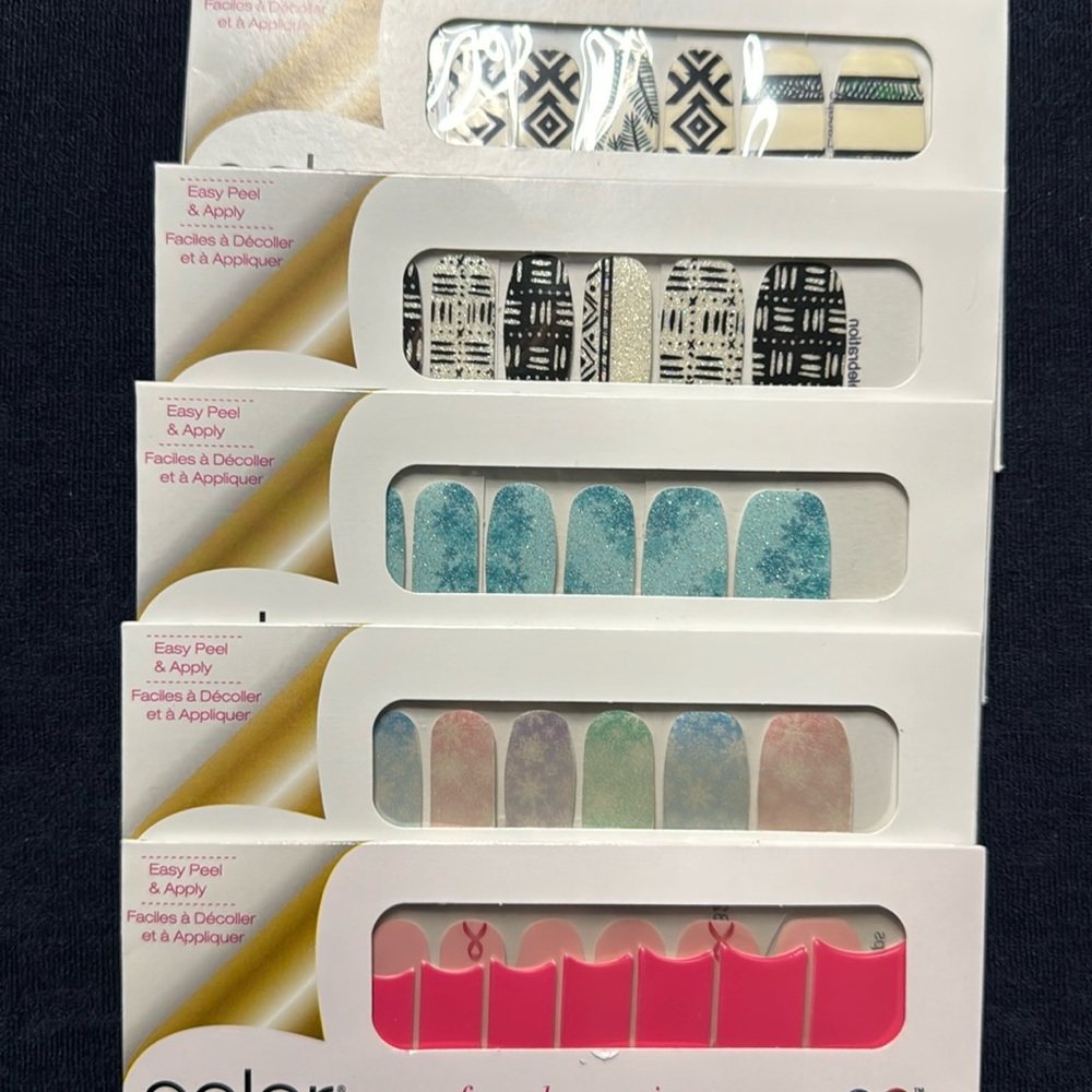 5 Color Street Set Bundle
